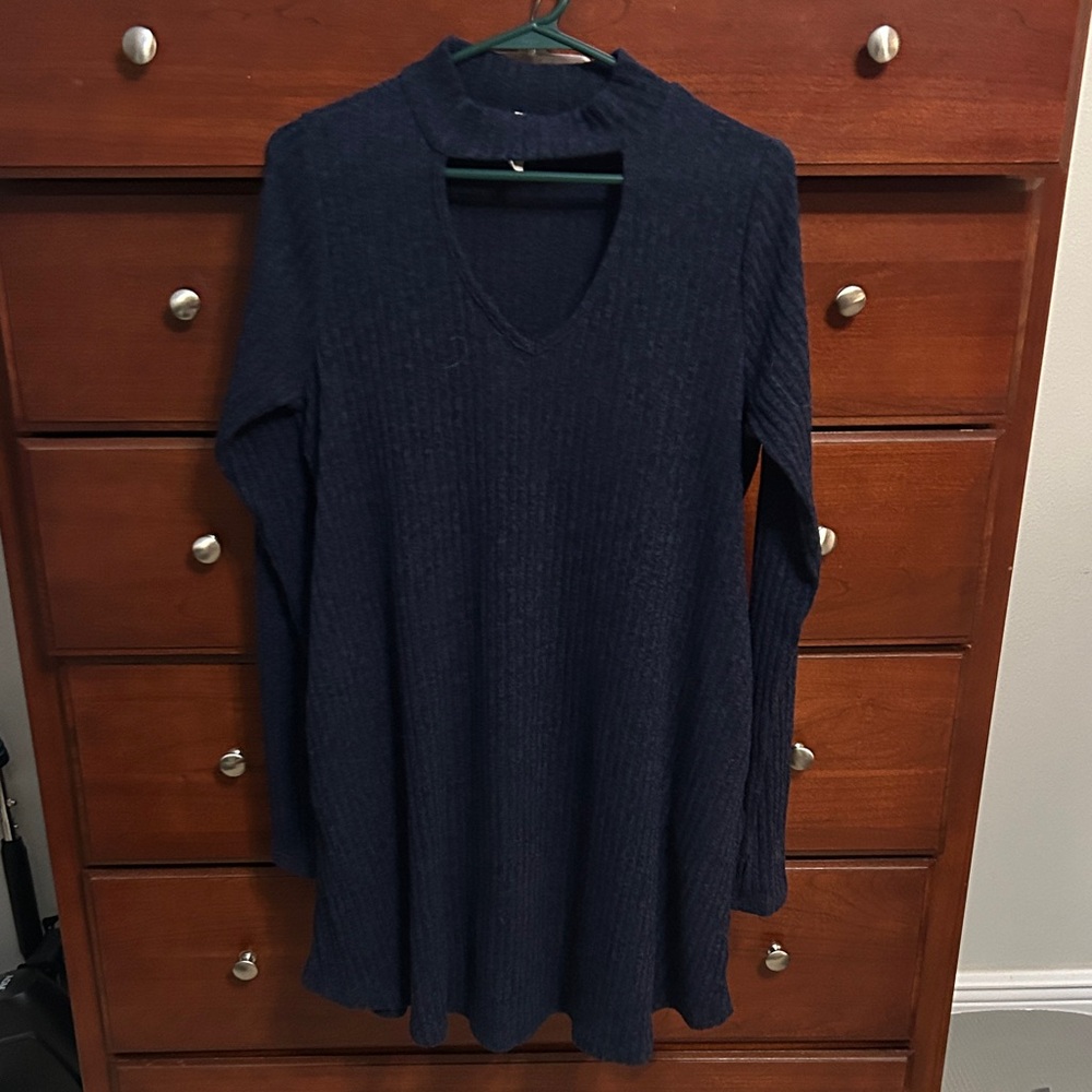 MTS Dark Blue Knit Garment